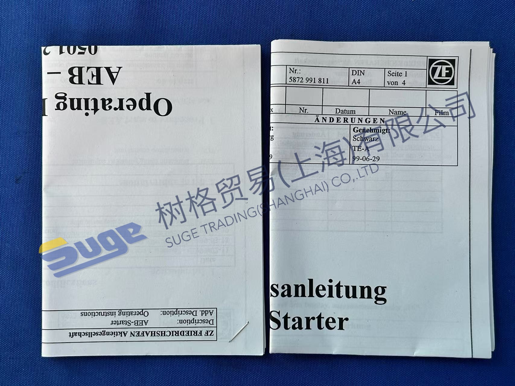 ZF 4WG260 4WG310 WG AEB STARTOR - Herramientas 0501 298 522